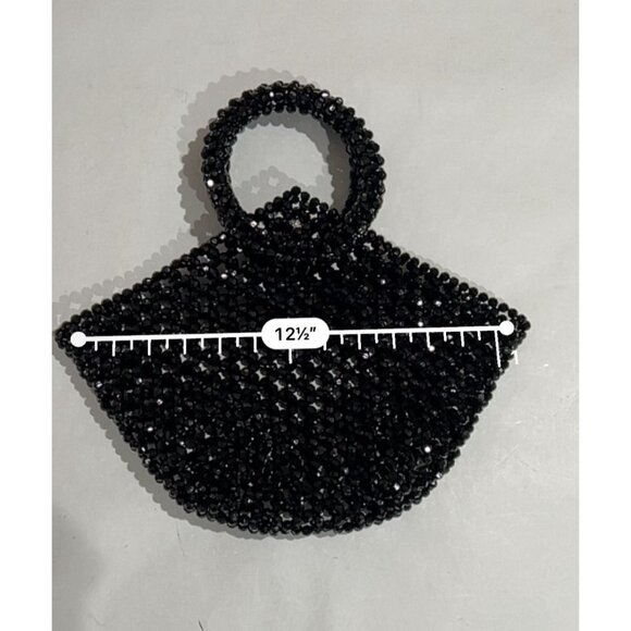 8 Other Reasons Geometric Top Handle Bag in Black - Picture 6 of 7